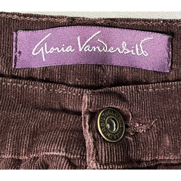 Gloria Vanderbilt Amanda Brown Pants Size  10 - Picture 7 of 14